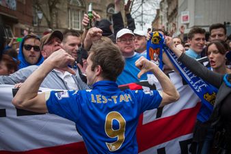 PIC: Leicester hospital’s A&E was swamped at the weekend as City fans celebrated