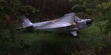 VIDEO: Plane forced to make dramatic emergency landing in Mullingar field due to lightning storm
