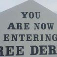 PIC: Somebody has updated the iconic ‘You Are Now Entering Free Derry’ mural
