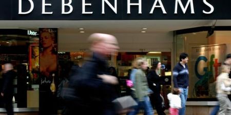 Thousands of jobs could be lost in Debenhams stores throughout Ireland