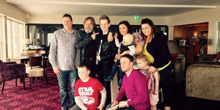 PICS: Mark Hamill makes teenage cancer survivor’s dreams come true in Ireland