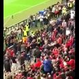 WATCH: Ugly scenes before the Europa League final as Liverpool and Sevilla fans fight in the stands