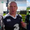 WATCH: Paul O’Connell gets tongue tied as the Irish rugby squad star in newlyweds’ wedding video