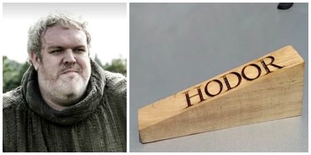 It didn’t take long for ‘Game of Thrones’ customised Hodor doorstops to appear