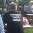 PIC: Man arrested after wearing deeply offensive t-shirt mocking Hillsborough tragedy