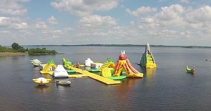 PICS: The world’s largest inflatable waterslide is in Athlone and we want to jump on it right away