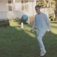 WATCH: Neymar and Justin Bieber doing keepy-uppies in Bieber’s back garden