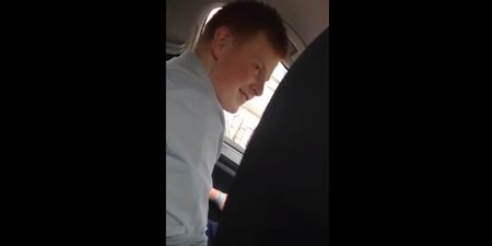 VIDEO: An Irish mother gives out to her son for leaving English exam early