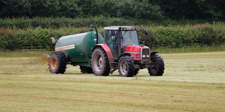 PIC: This farmer doesn’t give a f*ck about the car parked in his field