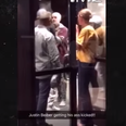 VIDEO: Footage shows Justin Bieber throwing a punch then getting thrown to the ground