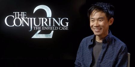 The Conjuring 2 director James Wan chats about filming in Ireland and Aquaman