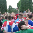 VIDEO: Irish and Croatian fans were having great craic together yesterday