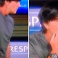 Joachim Low seemed to touch his penis and sniff it mid-game