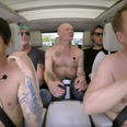 WATCH: Red Hot Chili Peppers can’t keep their clothes on in Carpool Karaoke