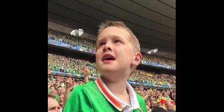 VIDEO: 4-year-old from London belts out the Irish national anthem