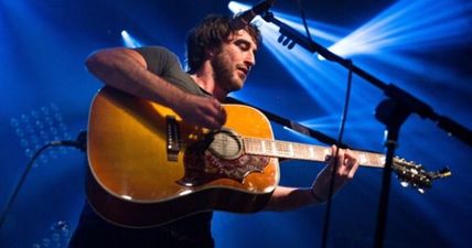 WATCH: Danny from The Coronas draws quite a crowd while busking for charity