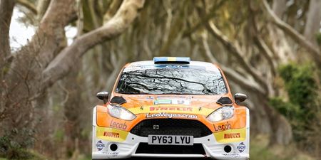 A man has had part of his ear bitten off in Donegal during international rally event