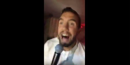 WATCH: Shane Duffy singing ‘Shane Long’s on Fire’ at a karaoke night in Derry is superb