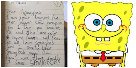 PICS: Mayo teenager’s profound SpongeBob SquarePants childhood diary entries go hugely viral