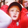 Sweary Welsh kid is censored by Euros logo in a case of perfect timing