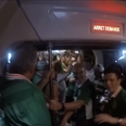 WATCH: Irish fans sing about Robbie Brady’s father after meeting him on a bus
