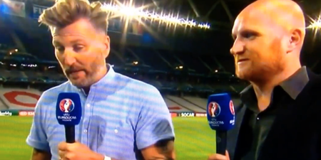 VIDEO: Robbie Savage looked a little worse for wear on BBC breakfast this morning