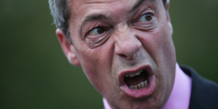 Nigel Farage’s tweets about Brexit might make you want to throttle him