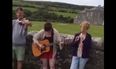 WATCH: Irish family recreate the Father Ted theme tune outside of the very house itself