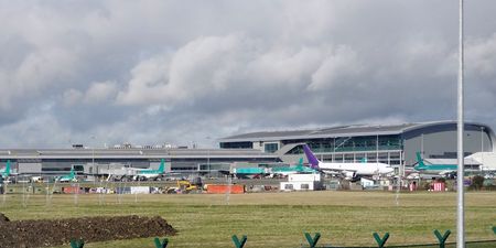 Two men arrested after a fight broke out on the tarmac at Dublin Airport