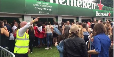 WATCH: This security employee at the Kodaline gig in Dublin must be the world’s soundest