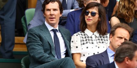 PIC: Benedict Cumberbatch was spotted with unusual doppelgänger at Wimbledon