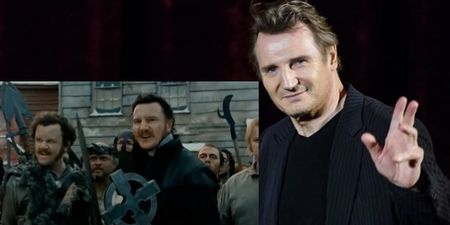 PICS: Liam Neeson just gave an Irish bar in New York a brilliant gift