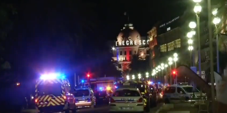 Irish man witnessed truck “cutting through them all” on the promenade in Nice