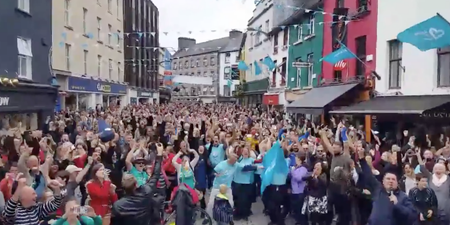 WATCH: Galway absolutely erupted when it was announced as 2020 European Capital of Culture
