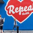A replica of the Repeal the 8th mural to appear in Dublin on Wednesday morning