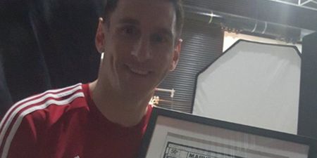 PIC: Lionel Messi absolutely loved the work of this Cork Marvel artist