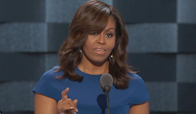 WATCH: Michelle Obama’s speech brought the Democratic Convention to tears