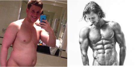 This man got absolutely shredded by changing his 5,000 calorie junk food diet