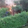 WATCH: A shed fire in Cork produced a moment of hilarity from a Garda