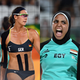 Bikinis v Burkinis: Egyptian Olympic athlete discusses contrasting beach volleyball uniforms