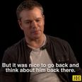 WATCH: Matt Damon on Robin Williams “crushing it” in the famous park bench scene in Good Will Hunting