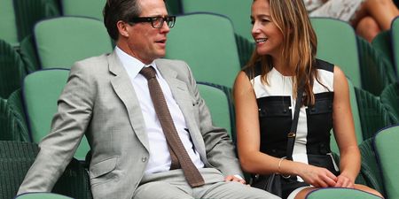 Hugh Grant’s secret to a successful marriage is pretty bloody dodgy