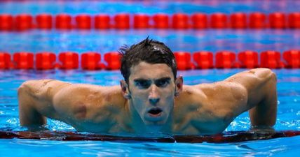 Michael Phelps is going to race a Great White Shark for Shark Week