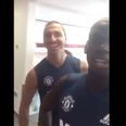 WATCH: Paul Pogba and Zlatan Ibrahimovic are having the craic and winding each other up