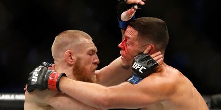 WATCH: The respect that McGregor and Diaz had for one another at the end of the fight was fantastic