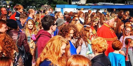 VIDEO: The world’s largest redhead céilí dance took place in Cork this weekend