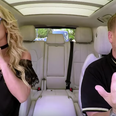 Britney Spears is getting called out for seemingly miming in her Carpool Karaoke appearance