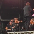 WATCH: Hozier just made a surprise appearance on the EP main stage with a David Bowie tribute
