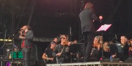 WATCH: Hozier just made a surprise appearance on the EP main stage with a David Bowie tribute