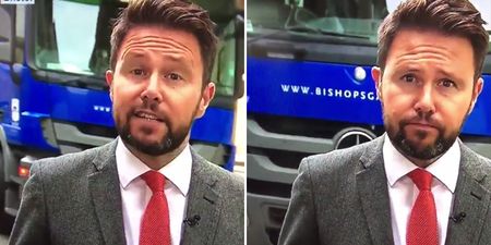 BBC reporter confirms that he wasn’t run over by a truck during live broadcast